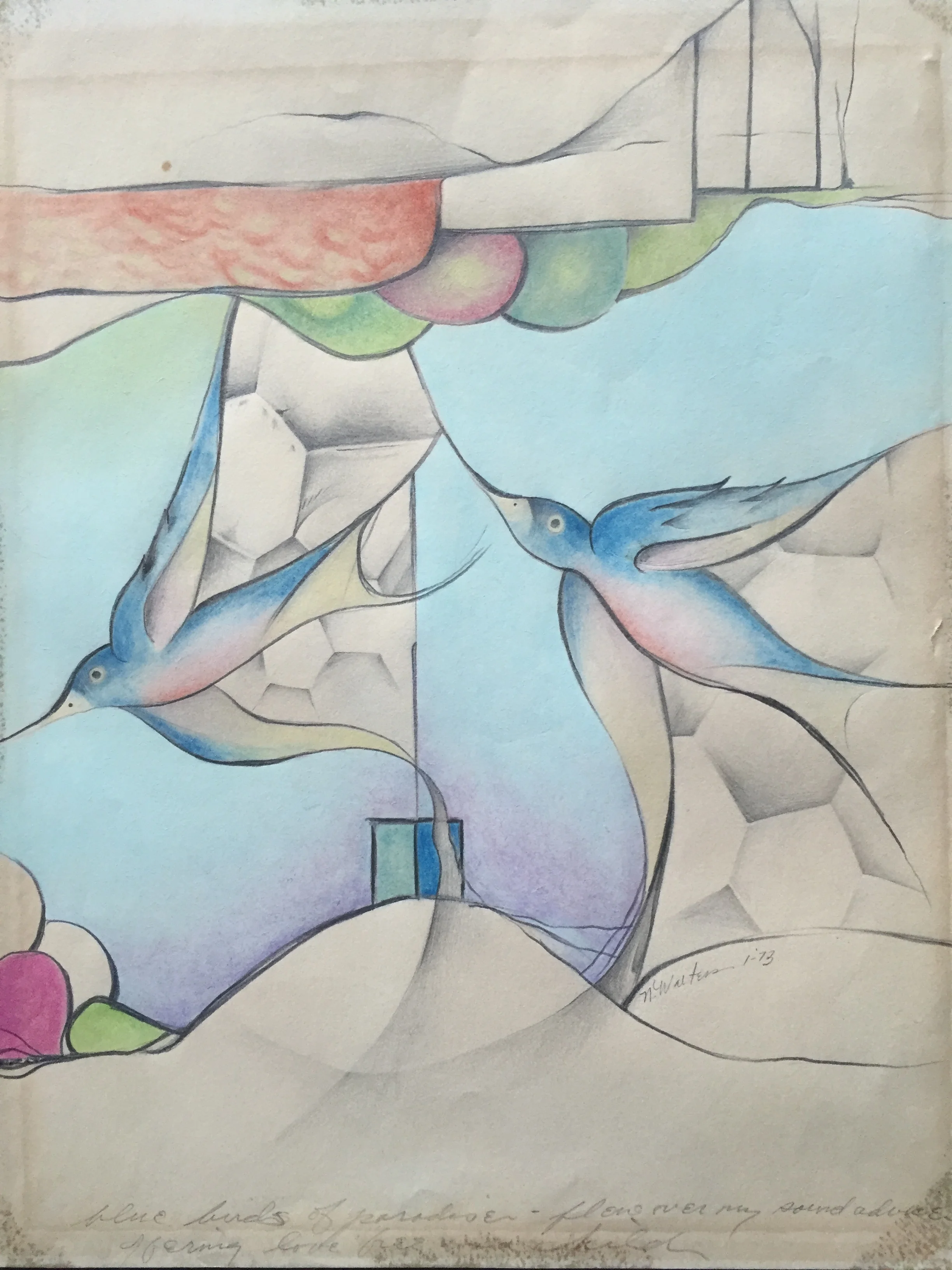 BLUEBIRDS OF PARADISE    1973