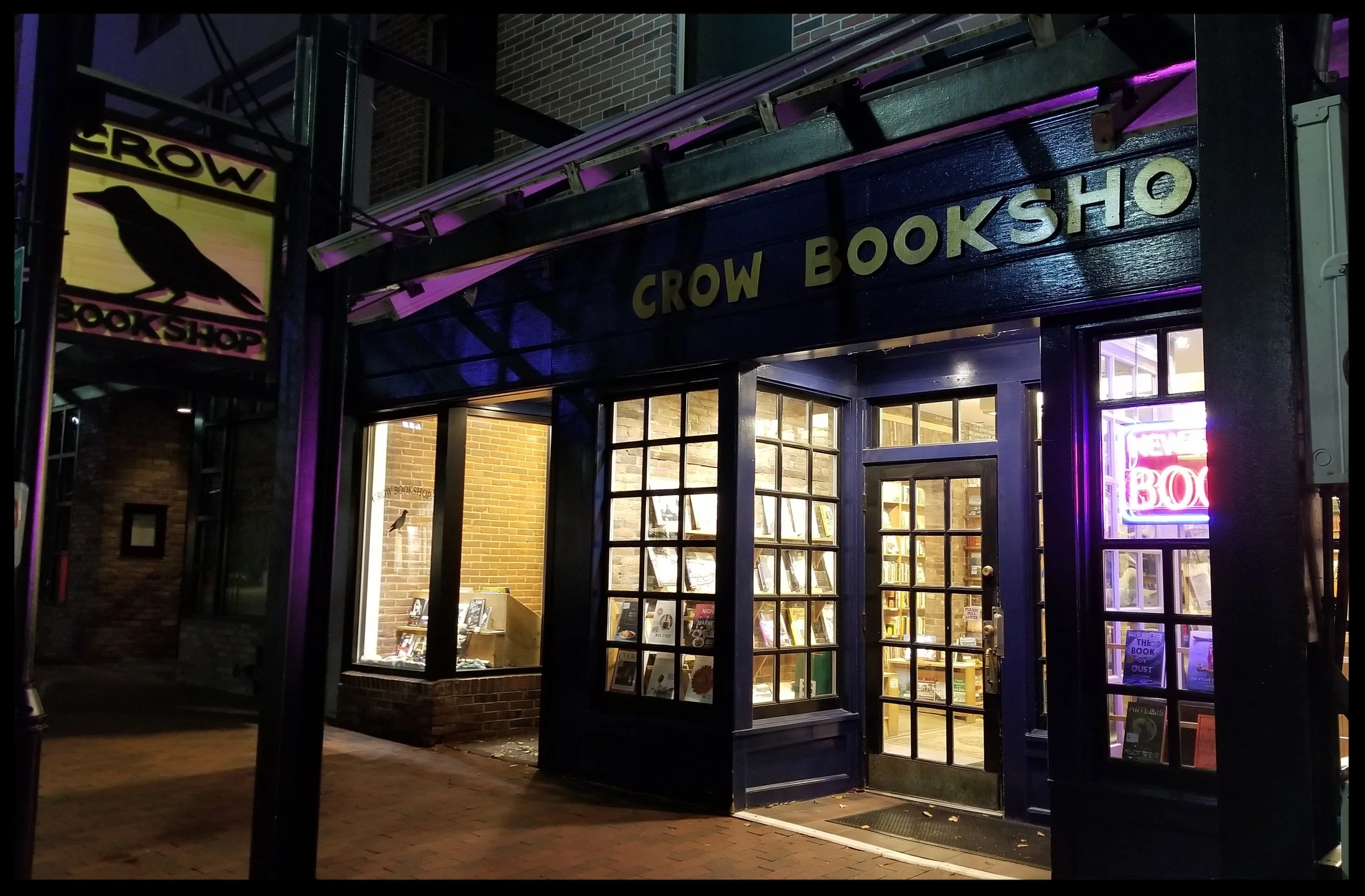 Crow Bookshop in Burlington, VT