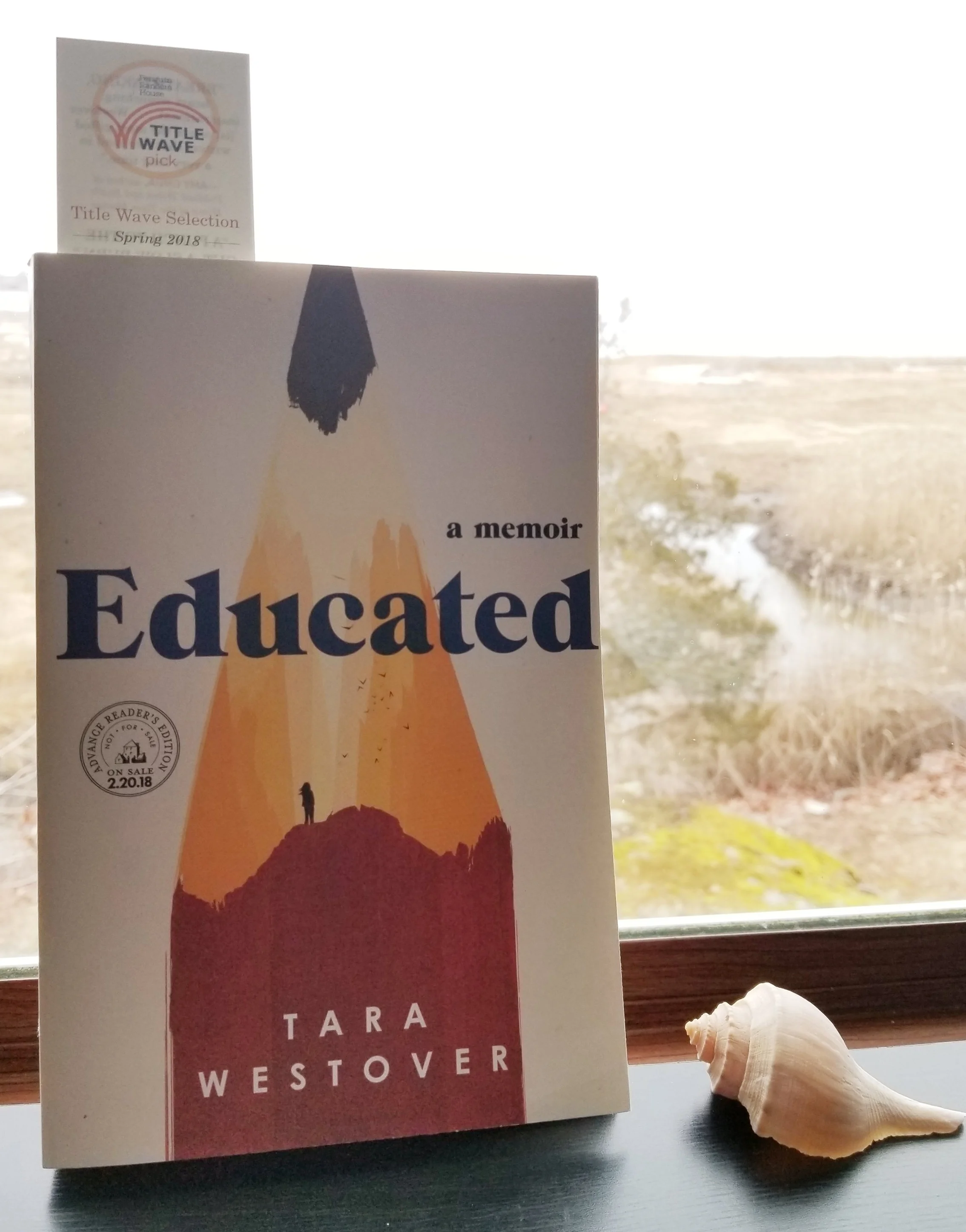 Check out this cool cover! Educated: A Memoir – Tara Westover (release date: February 20, 2018)