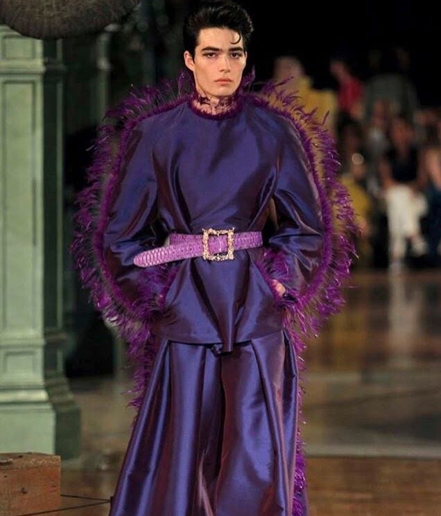 Purple Reign for Palomo Madrid SS19.