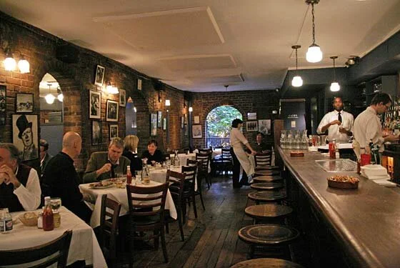 Joe Allen New York Restaurant.