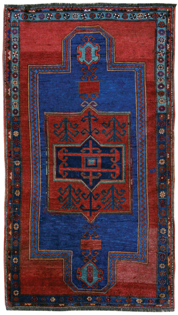 Armenian Village Kazak, circa 1890, 3'11 x 7'