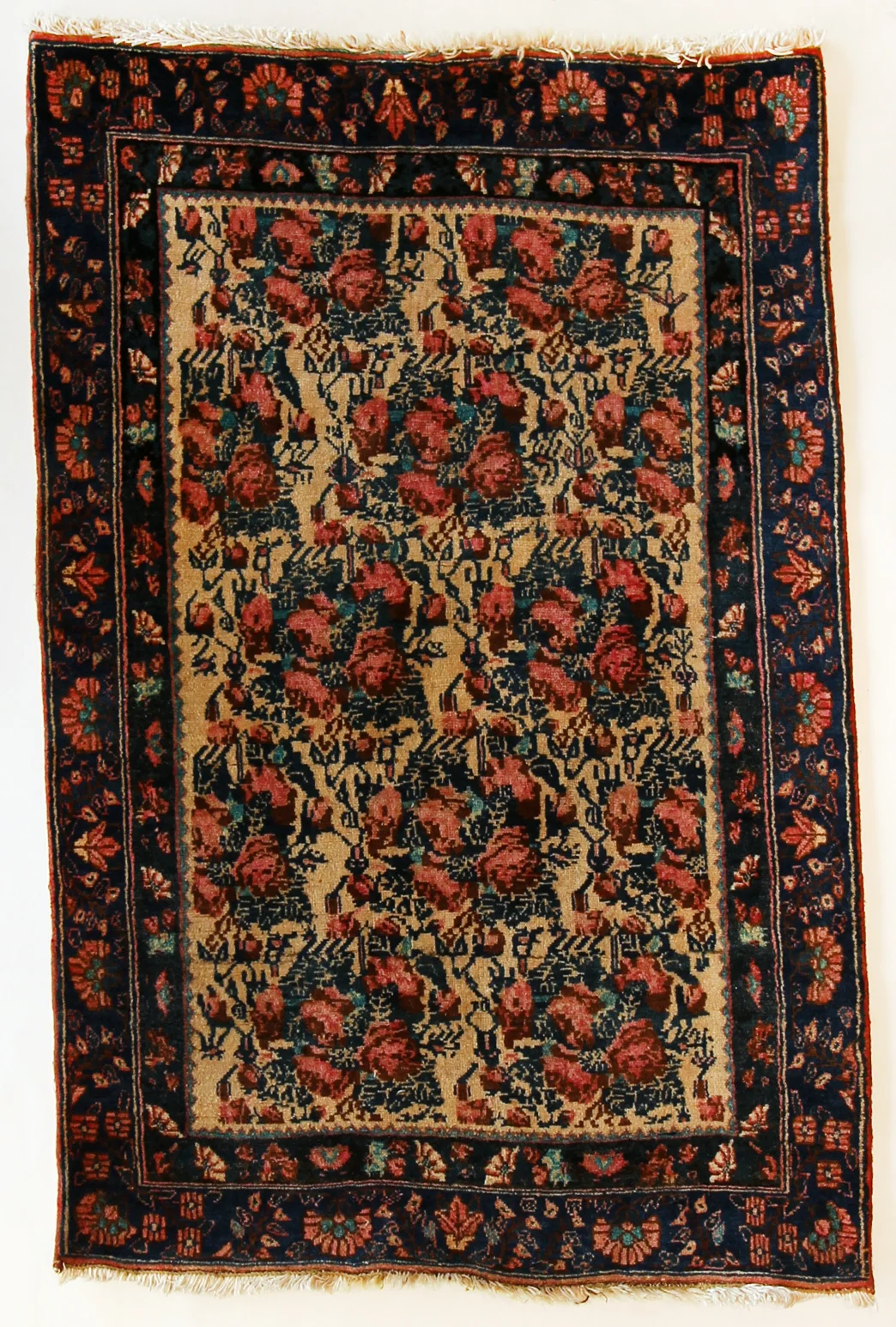207 Afshar, circa 1950, Kerman area, Persia, 3'2''x4'10'