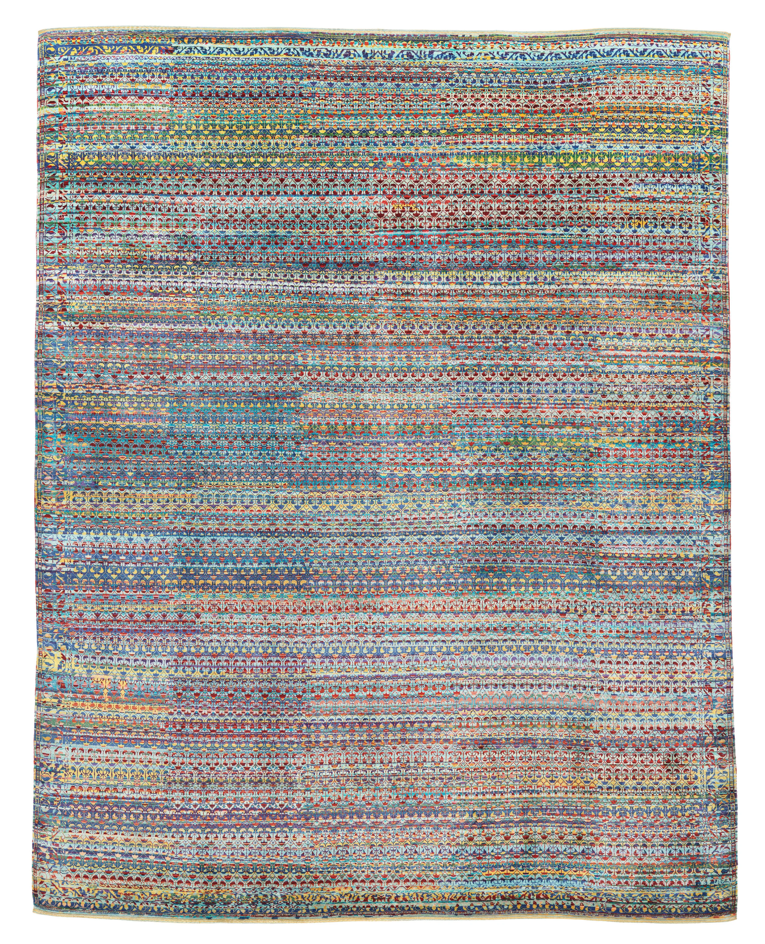 Serenity-Sky, Indian, 9'1" x 11'9"