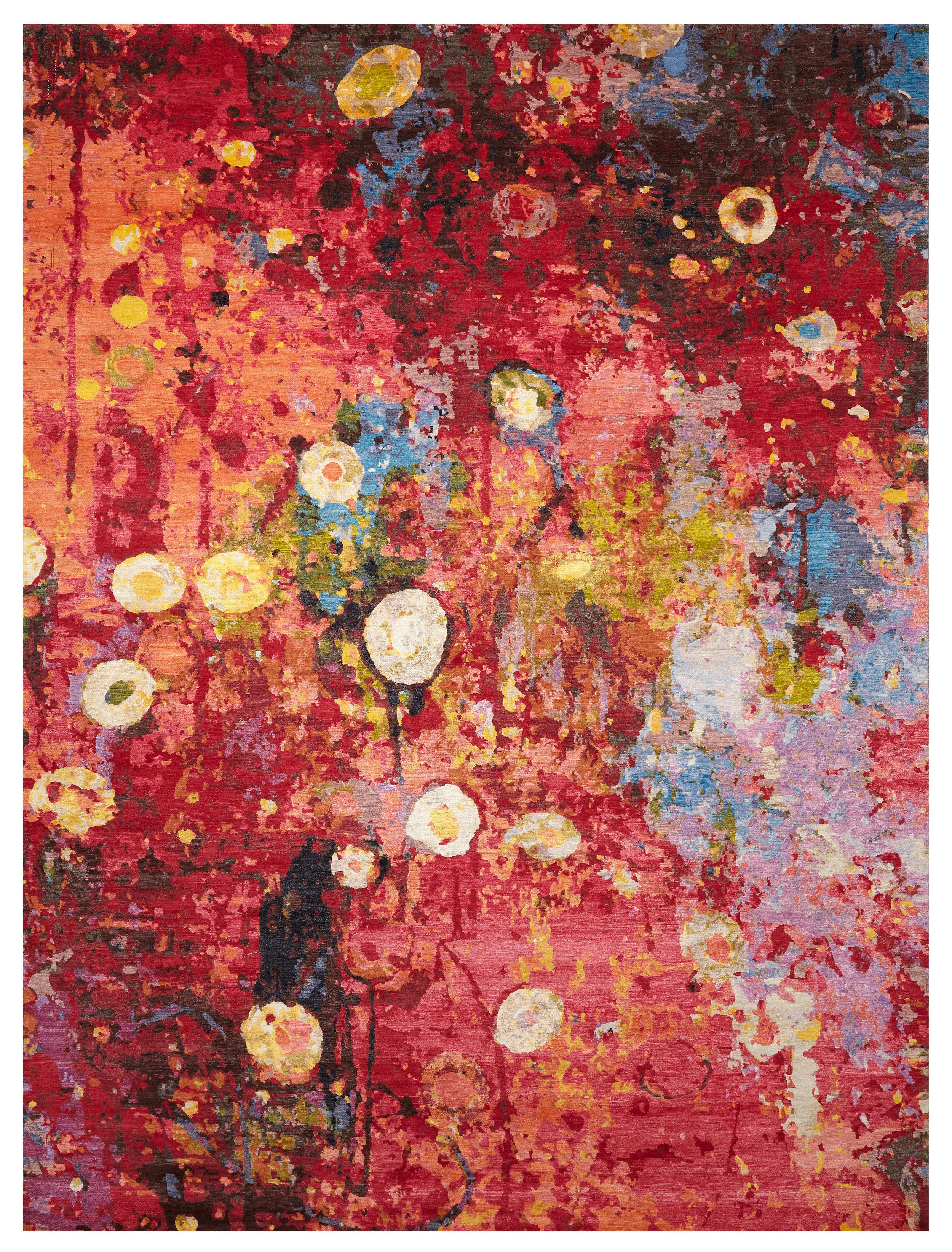 Alan's Fever, Nepal, 9' x 12'