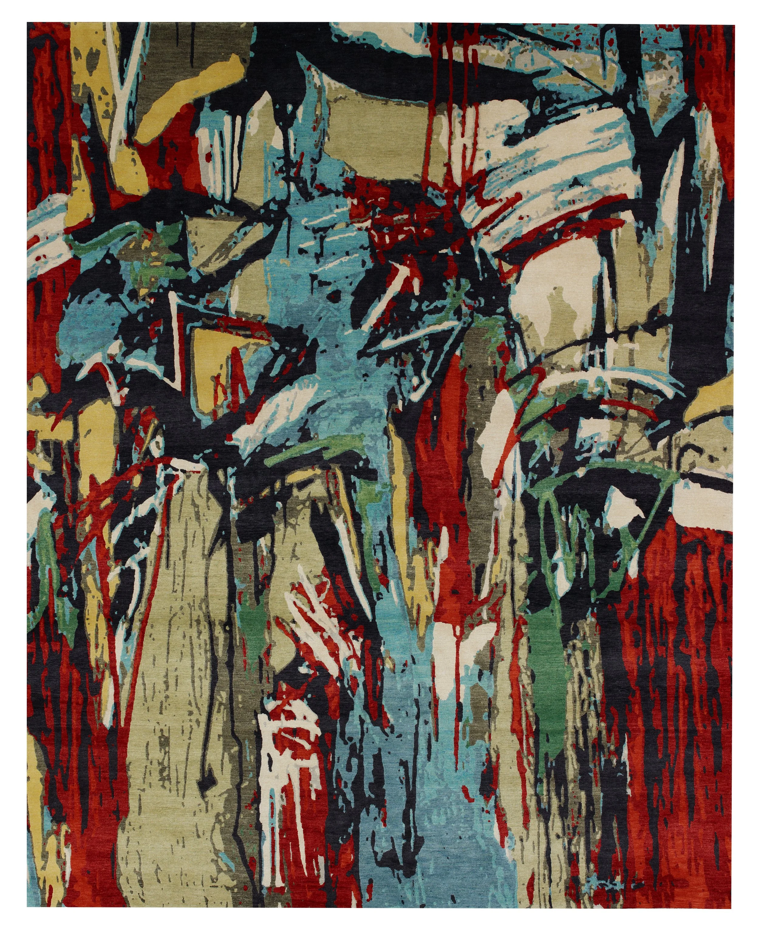 Expression-Multi, Nepal, 8' x 10'