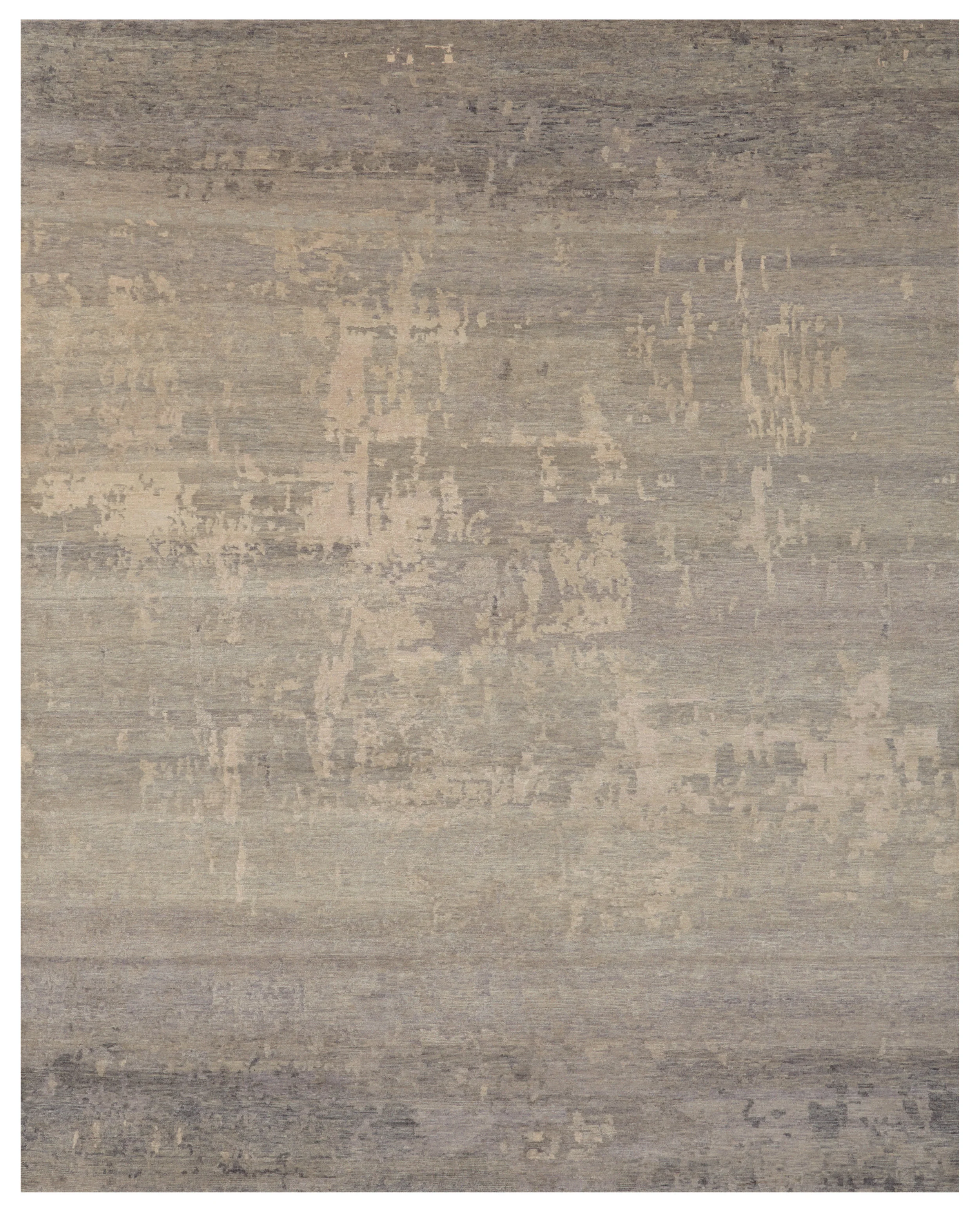 Mezzotint - Silver, Nepal, 9' x 12'
