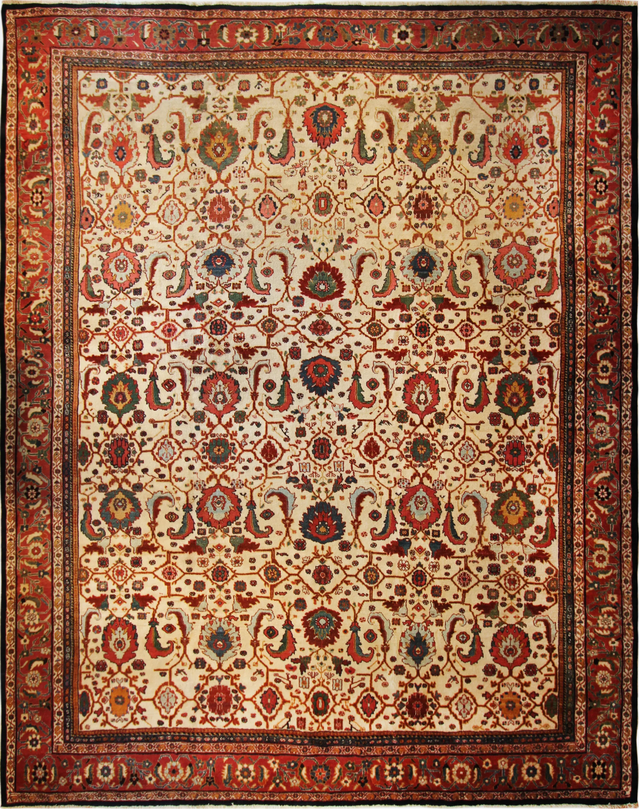 500 Persian Mahal, circa 1890, 12'x15'