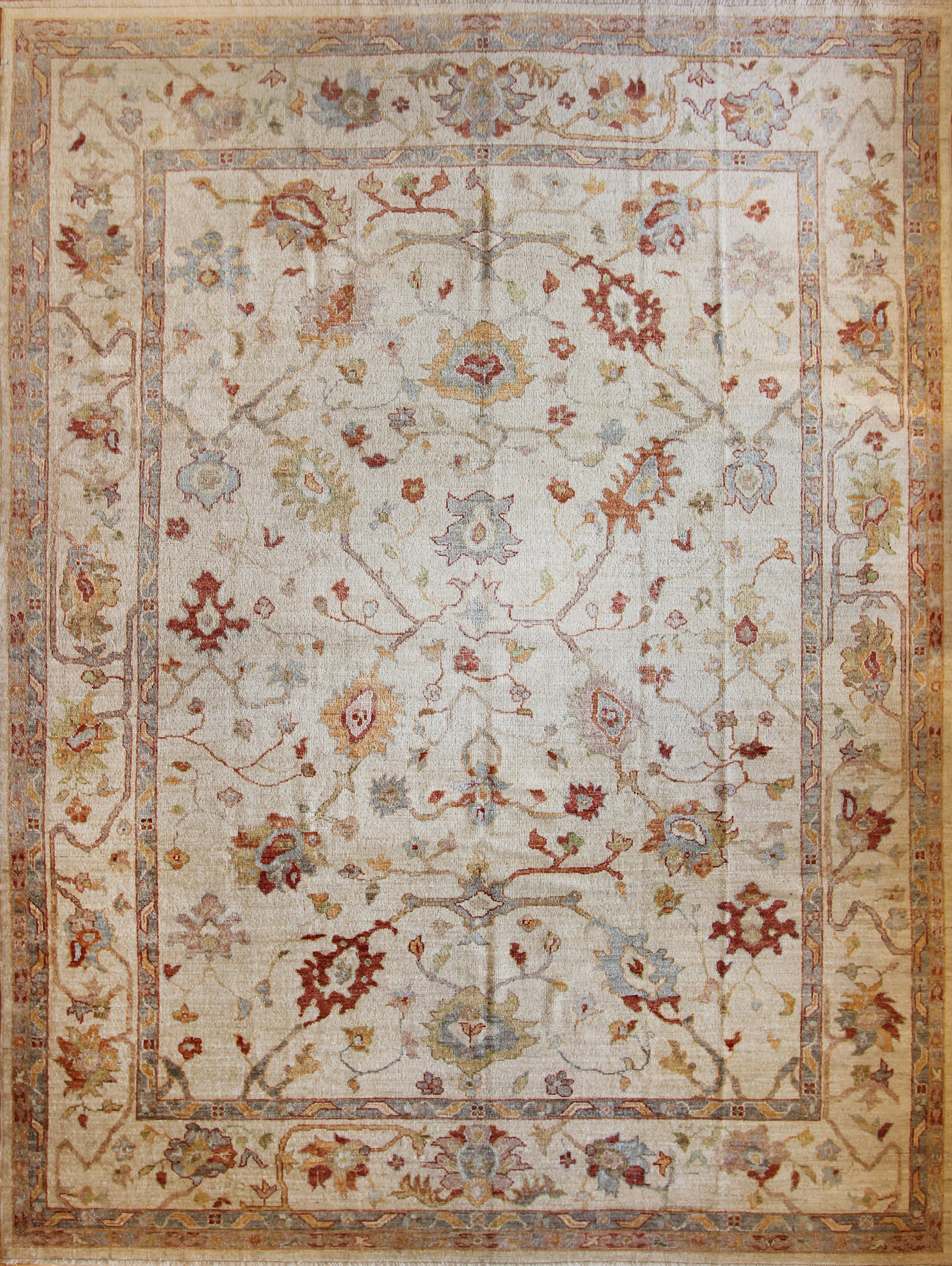 968-D Angora Ushak Turkey 10'6"x14'