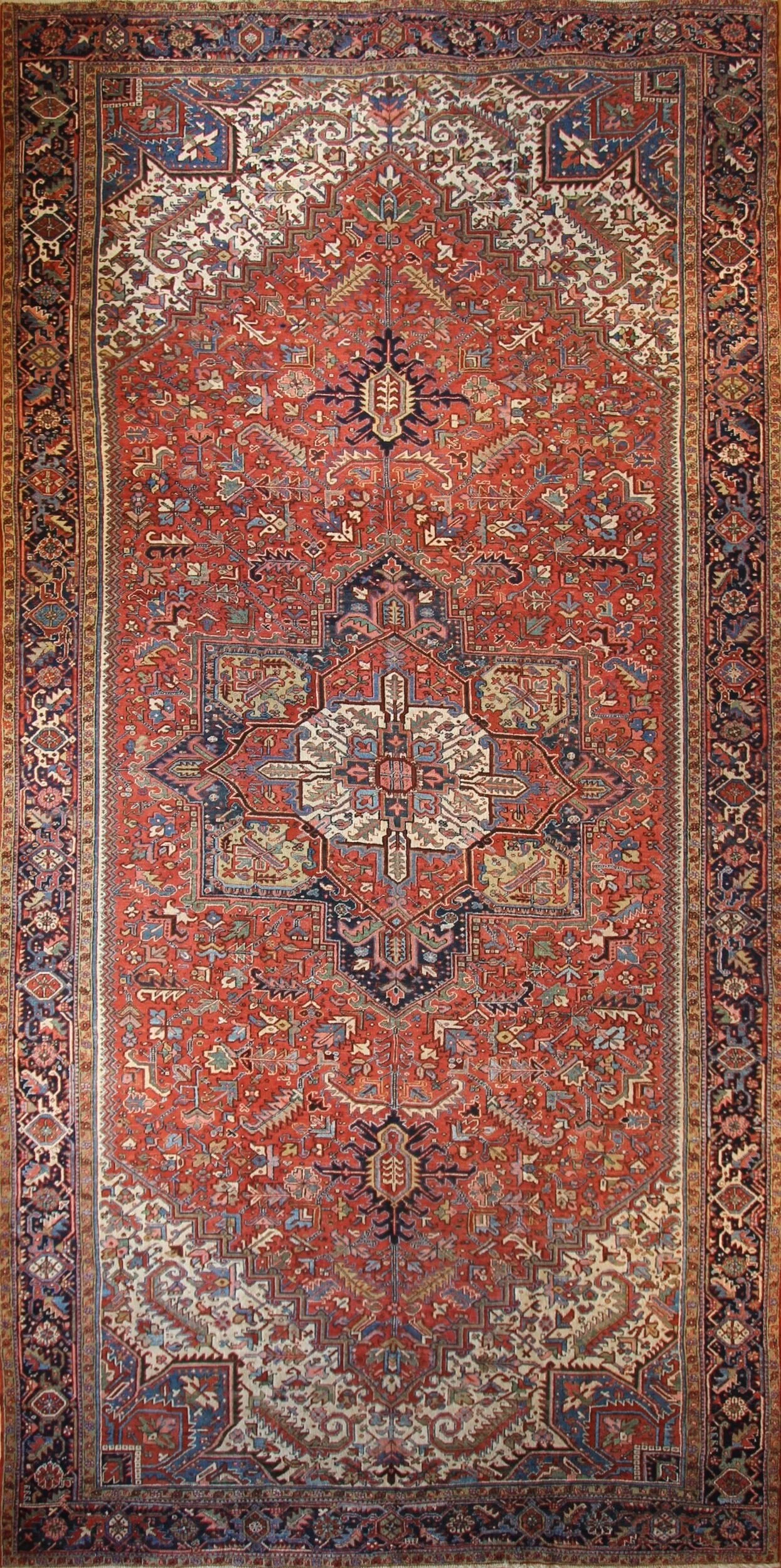 546 Heriz Persia 10'3"x20'10"