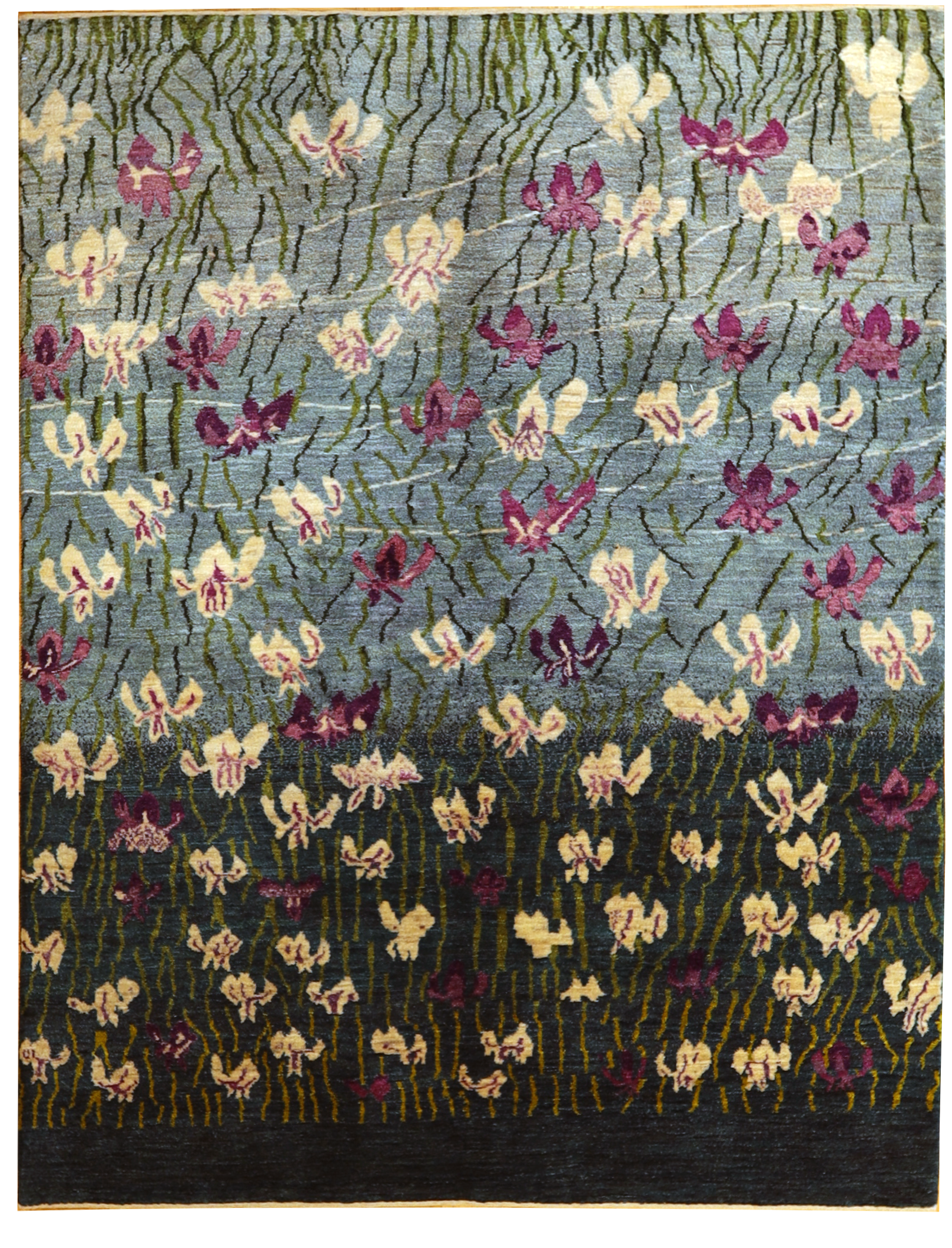 Floral Gabbeh 5 x 8 5 x 7 Carpet Rug Wildflowers Rug Carpet