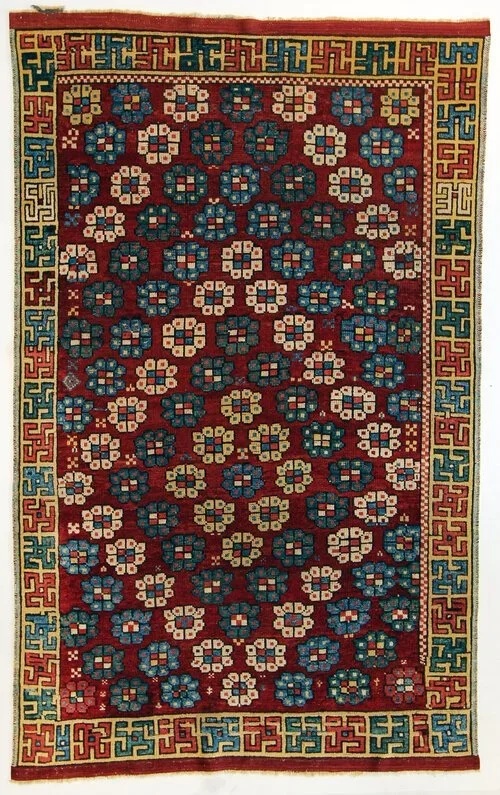 Turkish Antique Bergama Anatolia 5x8 Hand Knotted Rug Carpet