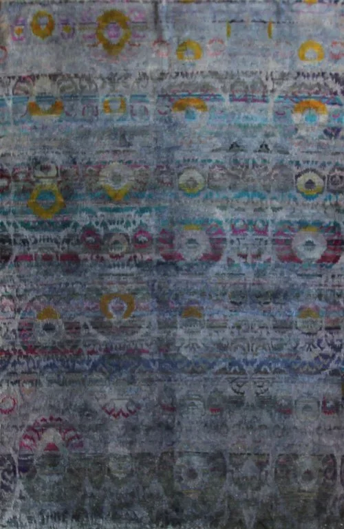 6x9 Silk Carpet Rug india Hand KNotted