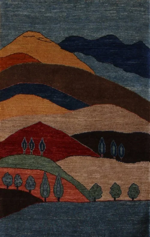 3x5 Persian Landscape rug carpet
