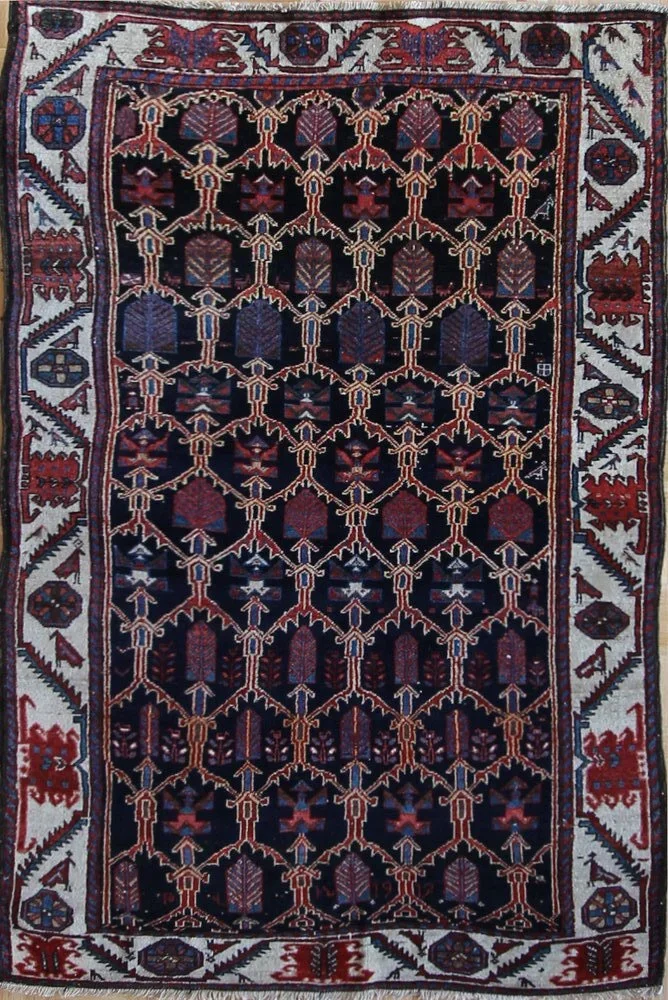 5x8 5x7 Persia Antique Hand Knotted Rug Carpet
