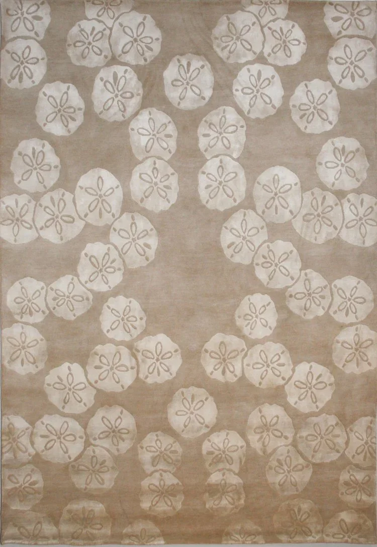 Modern Contemporary 6x9 Hand Knotted Tibetan Rug Carpet