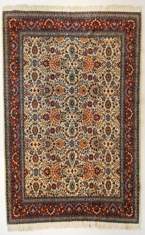 8 x 10 Turkish Hereke Hand Knotted Rug Carpet Persian