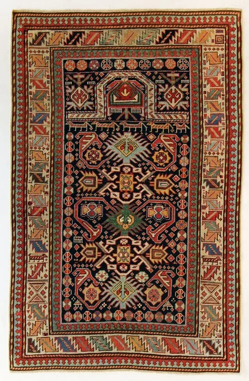 3x5 Shirvan Rug Carpet Antique
