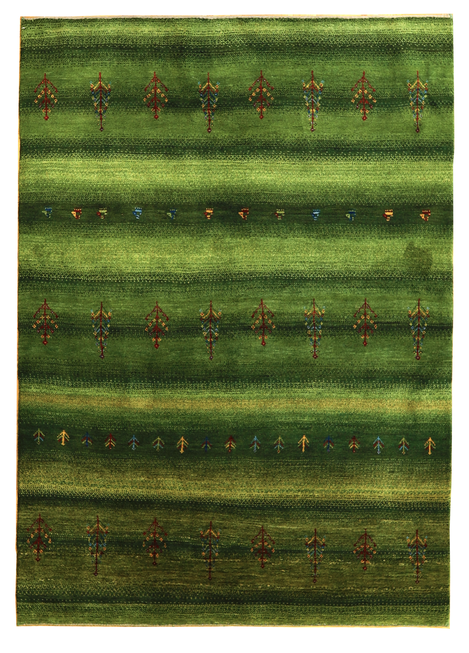 5x8 Fine Gabbeh Hand Knotted Carpet Rug Persia