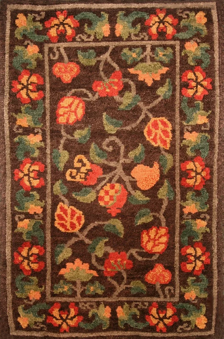 tibetan 2x3 Brown Rug