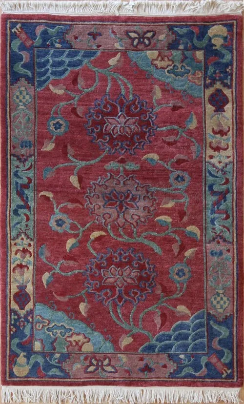 4x6 Tibetan Himalaya Wool Rug Carpet