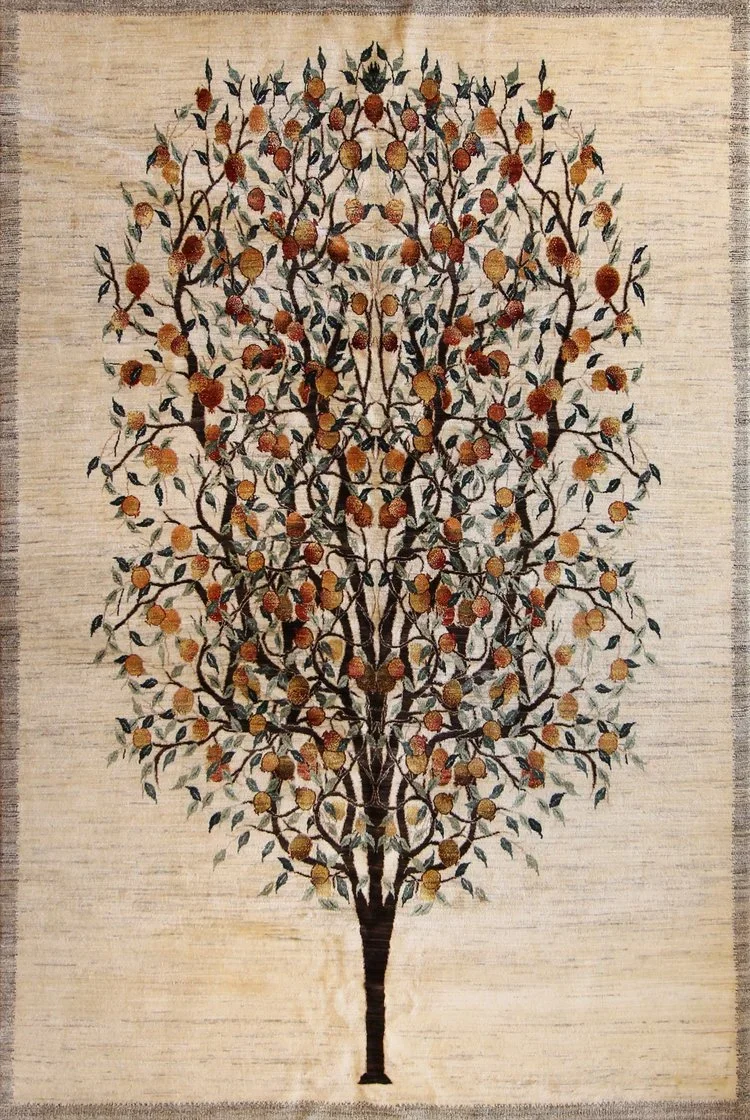 8x10 Persian Gabbeh Tree of Life Rug