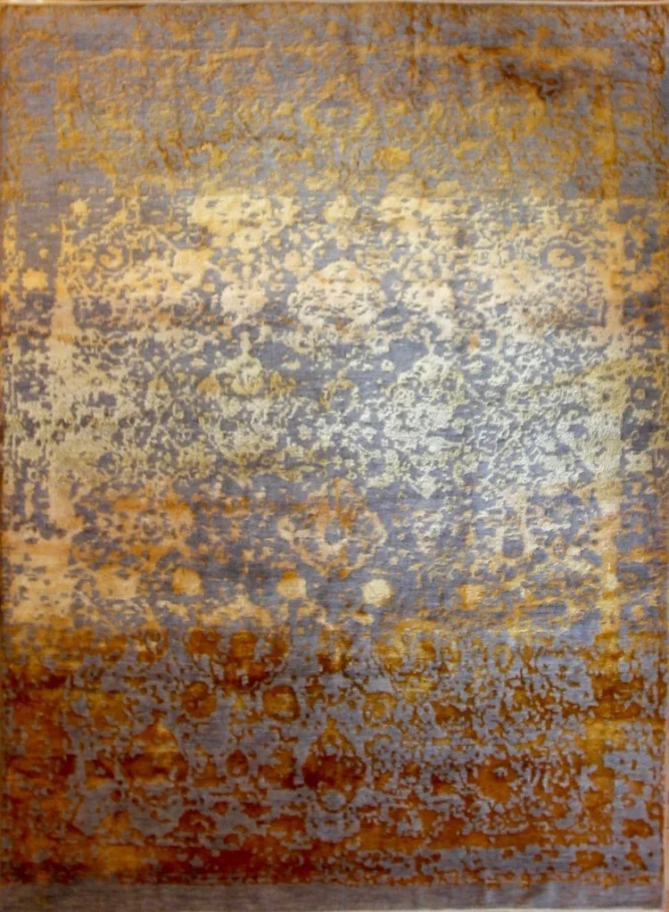 8x10 Persian Esfahan Hand Knotted Rug Carpet