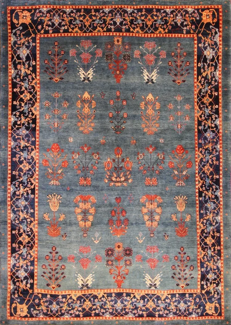 6x9 Persia Heriz Bidjar Hand Knotted Rug Carpet