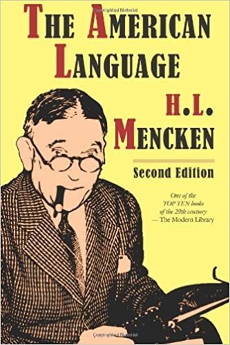 MENCKEN GIVES OUR 'TONGUE' A TWIST