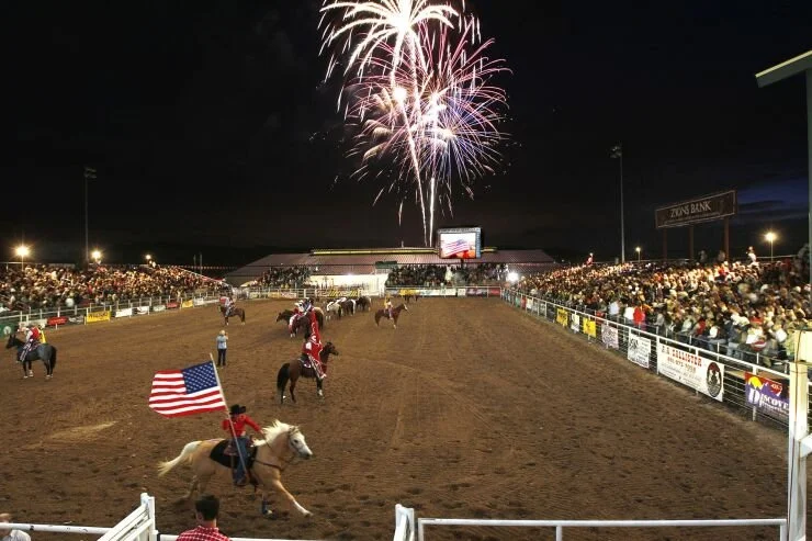 TAKE THE WORLD OUT TO THE RODEO
