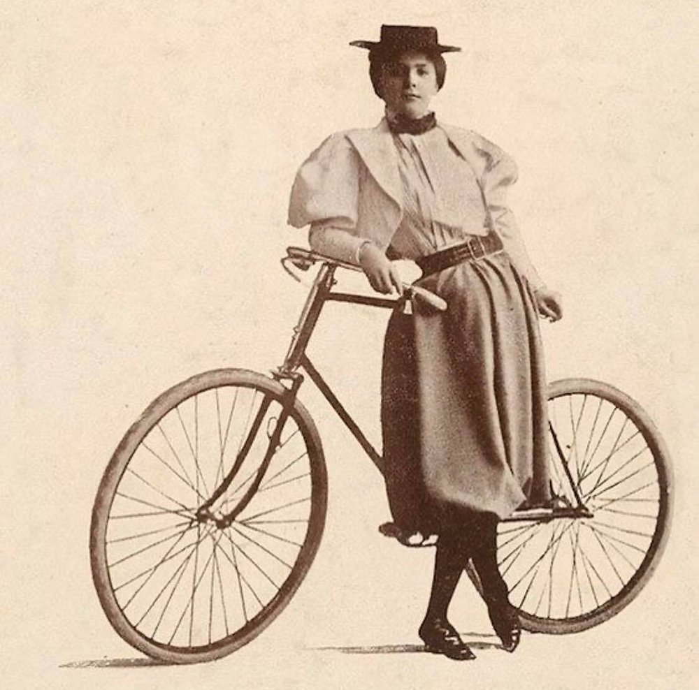A BICYCLE BUILT FOR HER