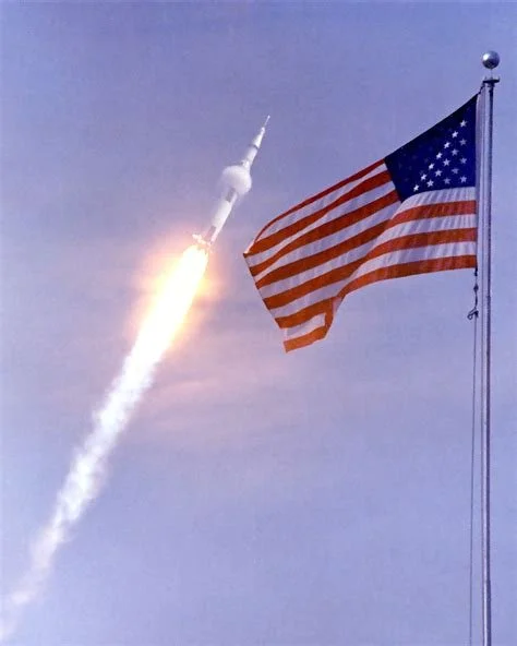 A FLAG ON THE MOON