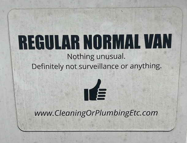 SEVEN AMUSING BUMPER STICKERS