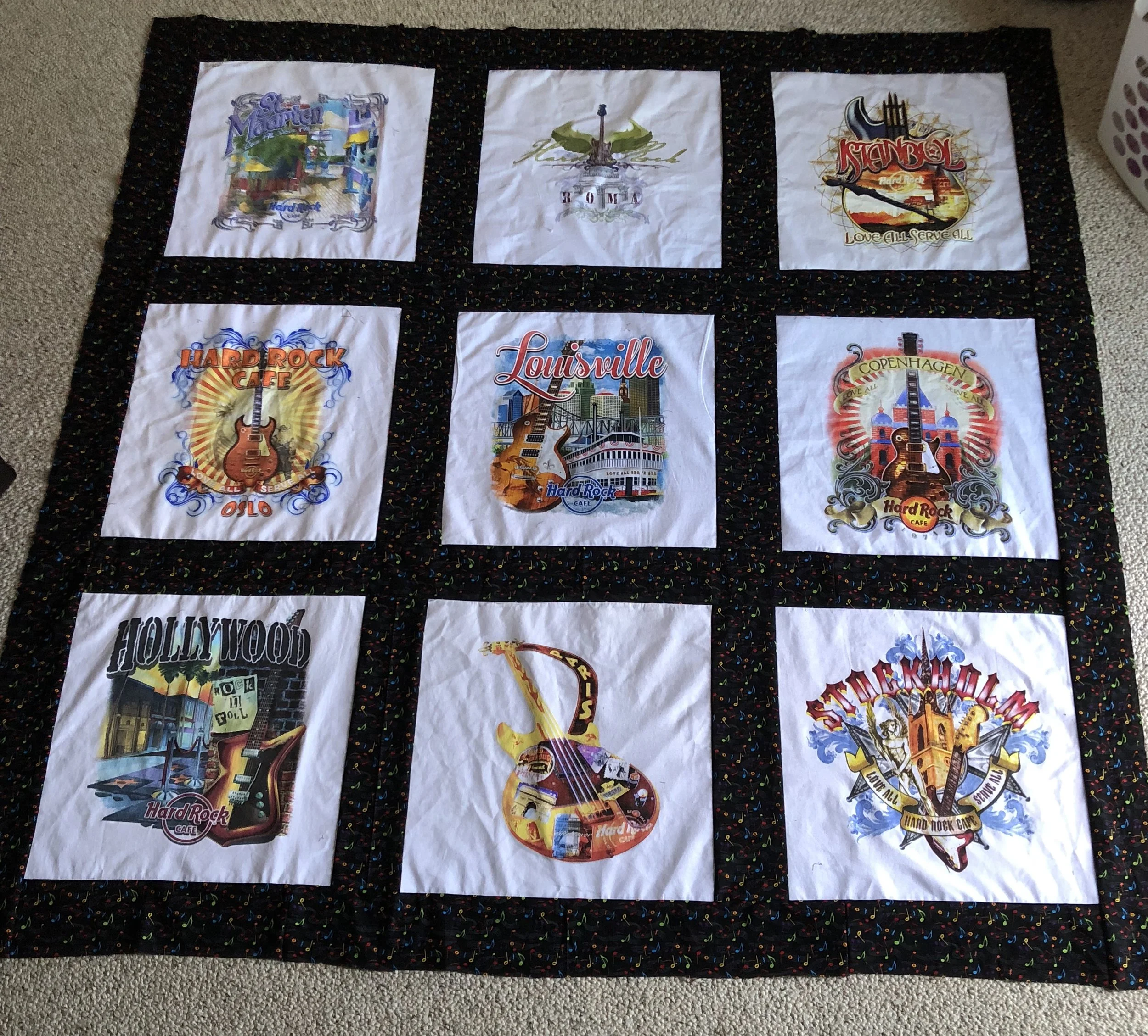 Custom T-shirt Blankets