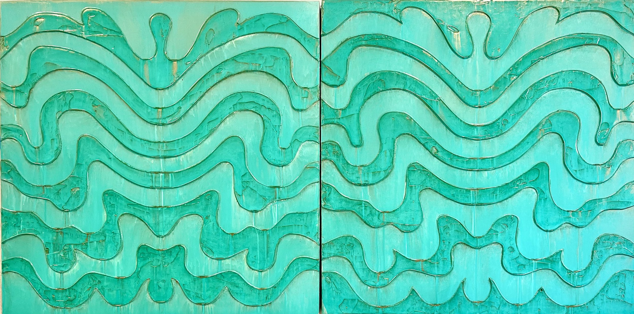 Epochal- Oceanside (diptych) 