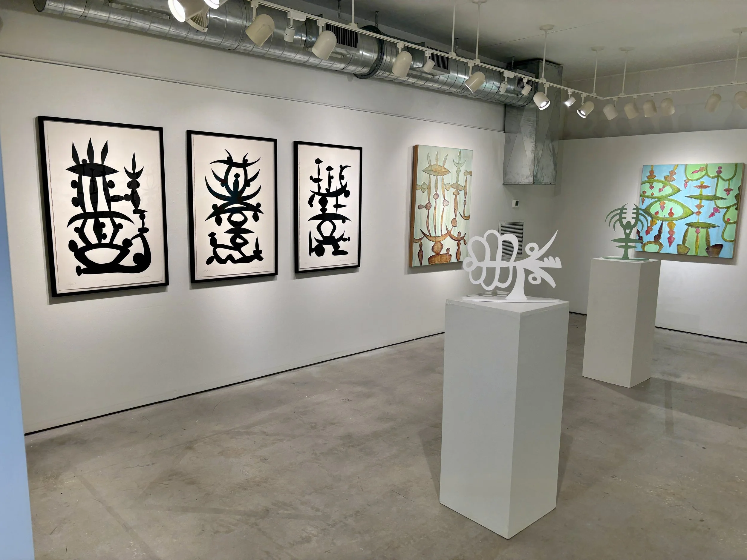 Earthly Glyphs Exhibit - Art Center Sarasota - 10/9/25-1/15/25