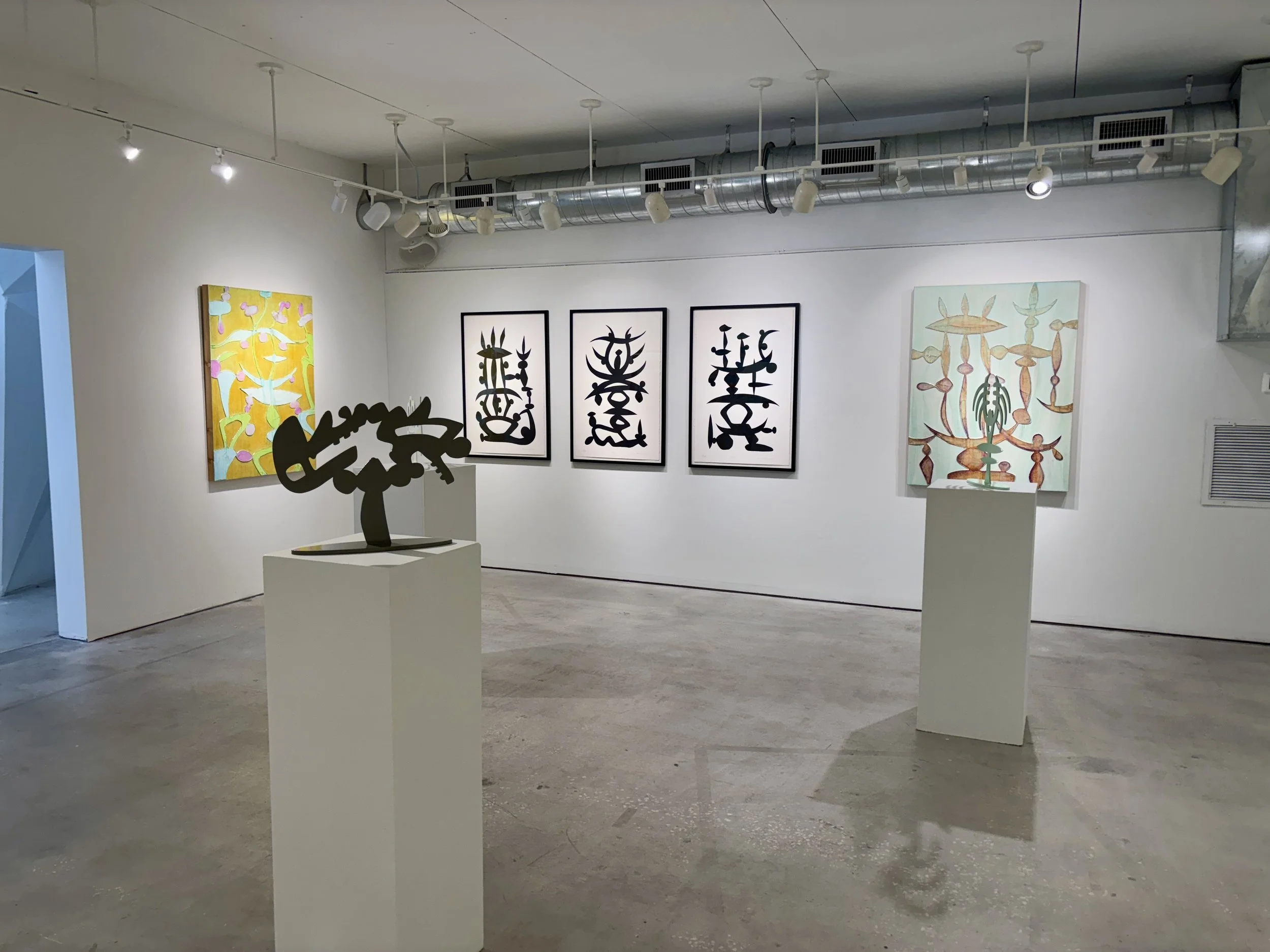 Earthly Glyphs Exhibit - Art Center Sarasota - 10/9/25-1/15/25