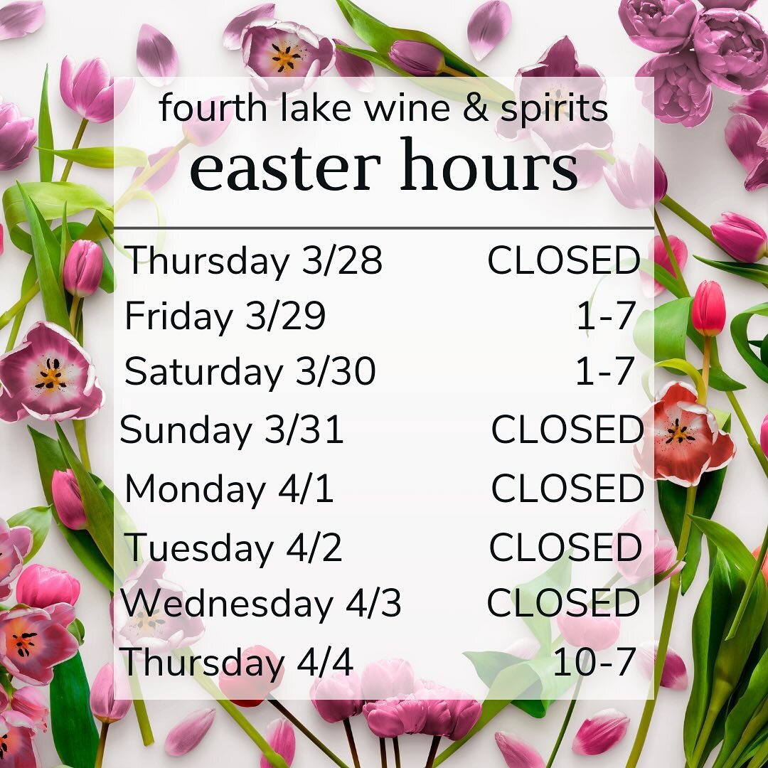 Please take note of our hours over Easter weekend/week as we will be closed for a few days. We will return to our normal schedule on 4/4. 

#inletny #adk #adks #adirondacks #oldforgeny