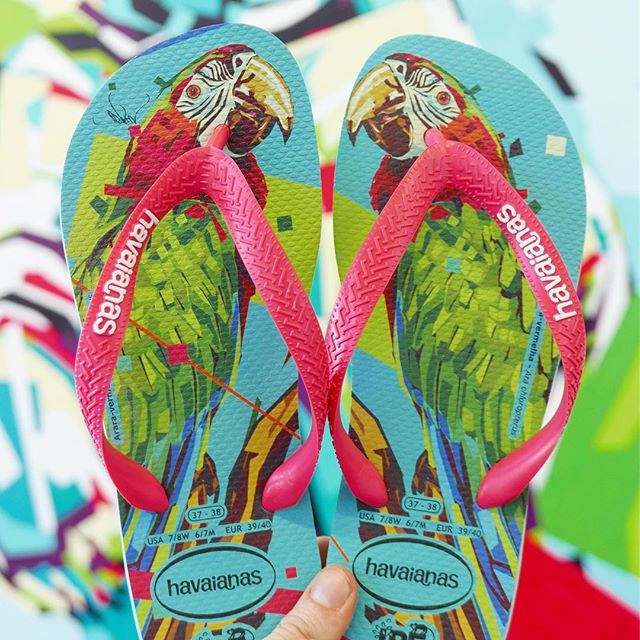 Arlin_Graff X Havaianas X IPE

This is my new collaboration with @havaianas, featuring Brazilian animals at risk due to deforestation. Proceeds go to support @institutoipe to help conserve Brazilian diversity. 
More on this collaboration coming soon!