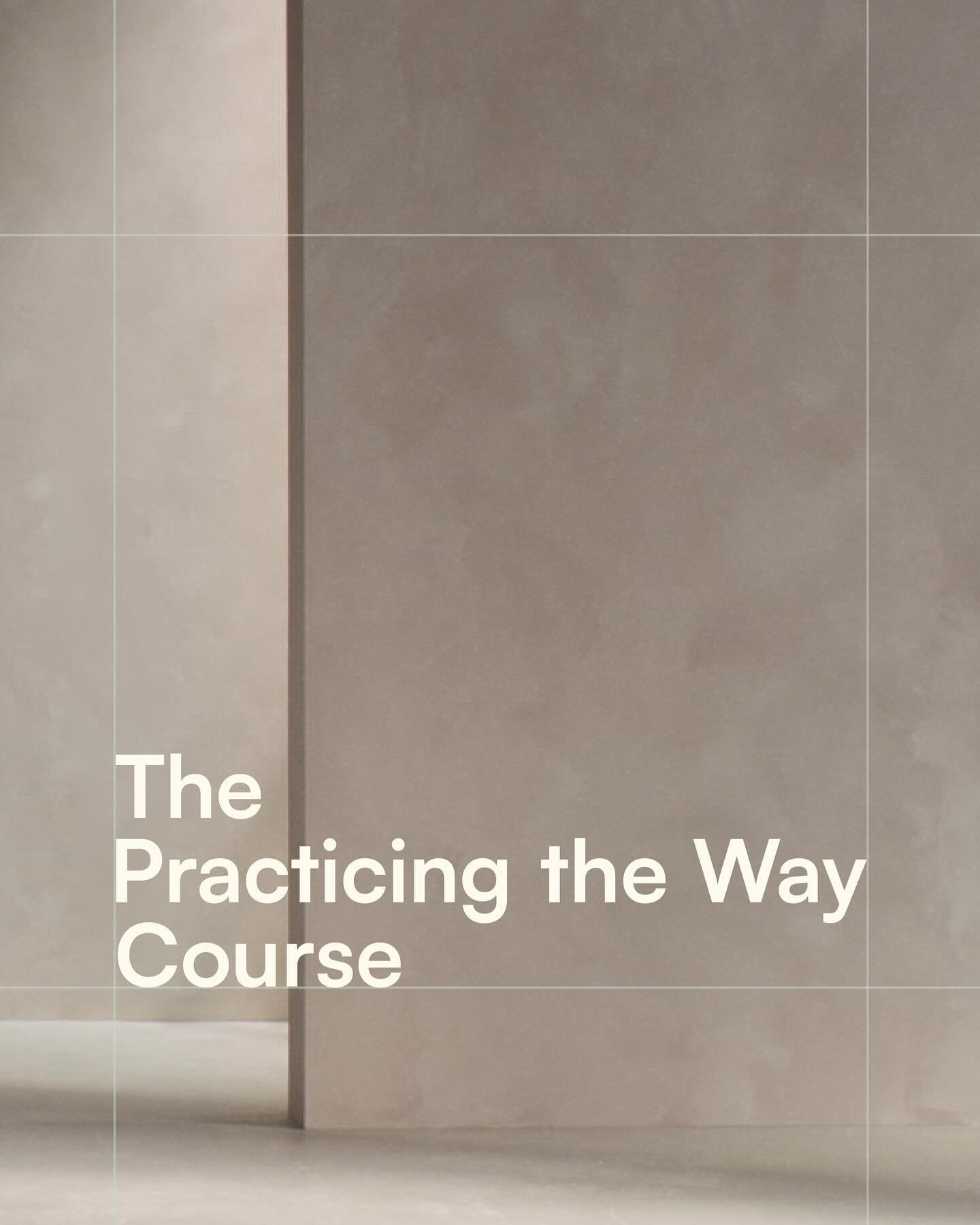 This week we released the Practicing the Way course, our new flagship offering. I&rsquo;ve spent the last year of my life on this, and we are praying it is one of our most helpful contributions.

The course is designed to be run in community, with yo