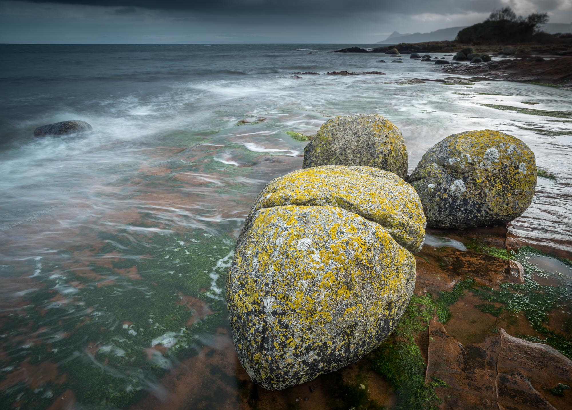 Erratic boulders at Corrie