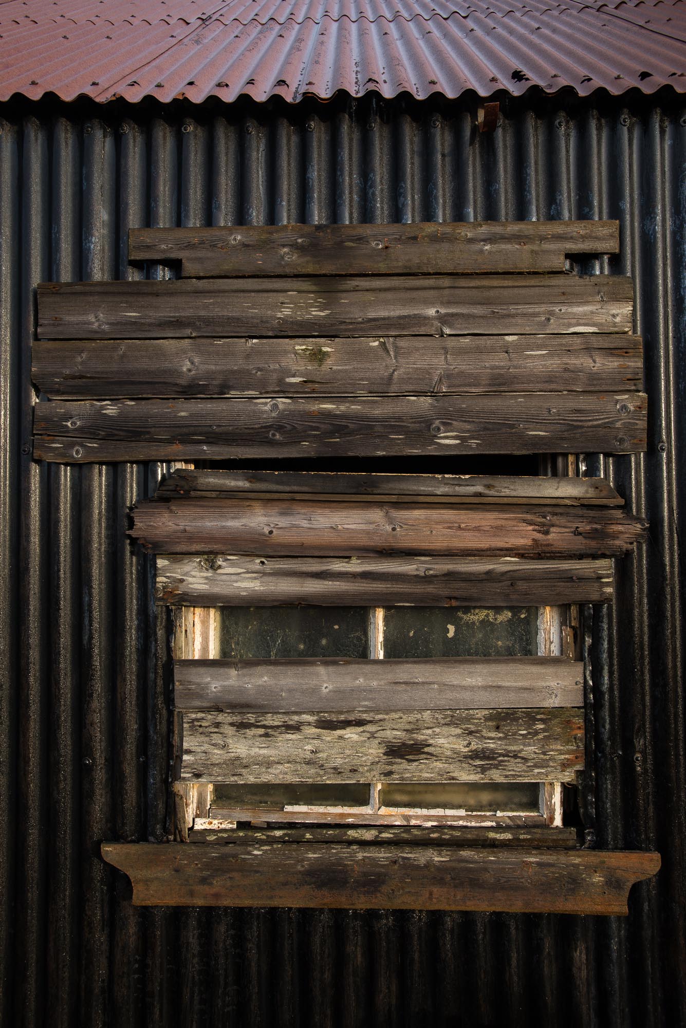 Leurbost Boarded Window