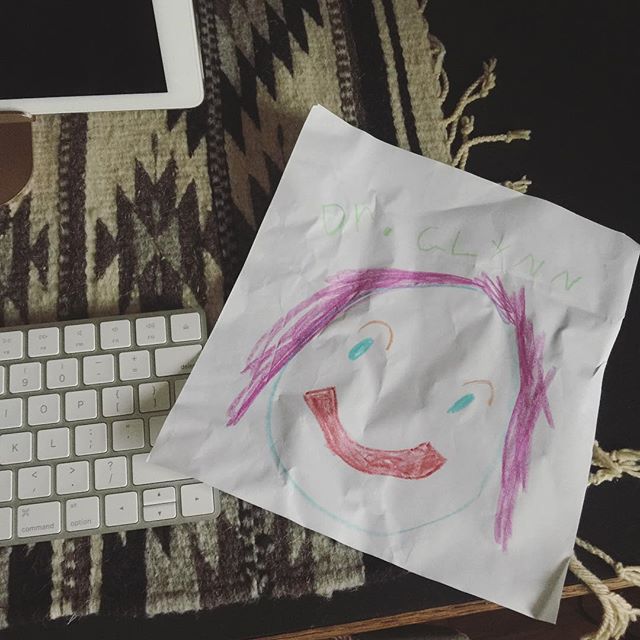 When a patient draws you as cooler than you are... pink hair! Love my patients. #findbetterbalance #lifetherapy 👩🏻&zwj;🎤🙌🏻
.
.
.
.
.
.
.
.
#meetup #meetups #asd #autism #aspergers #aspergerssyndrome #anxiety #anxietyhelp #anxietysupport #childho