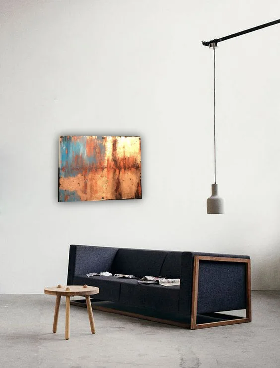  Similar one-of-a-kind paintings can be made to order at various sizes.&nbsp; 