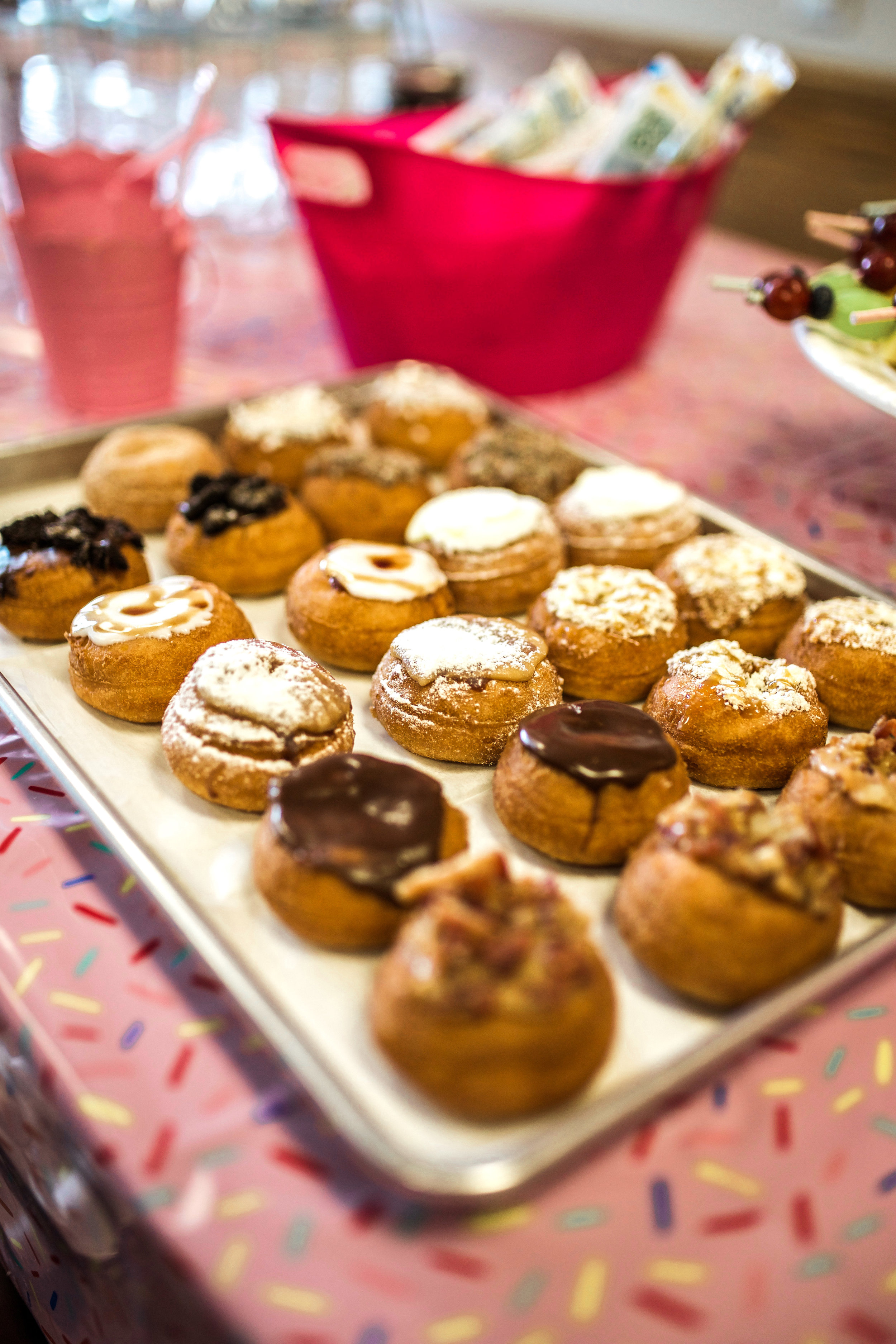da vinci's donuts birthday party