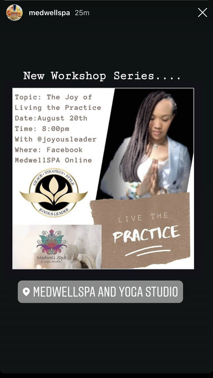 Joyous Practice with Medwell Spa