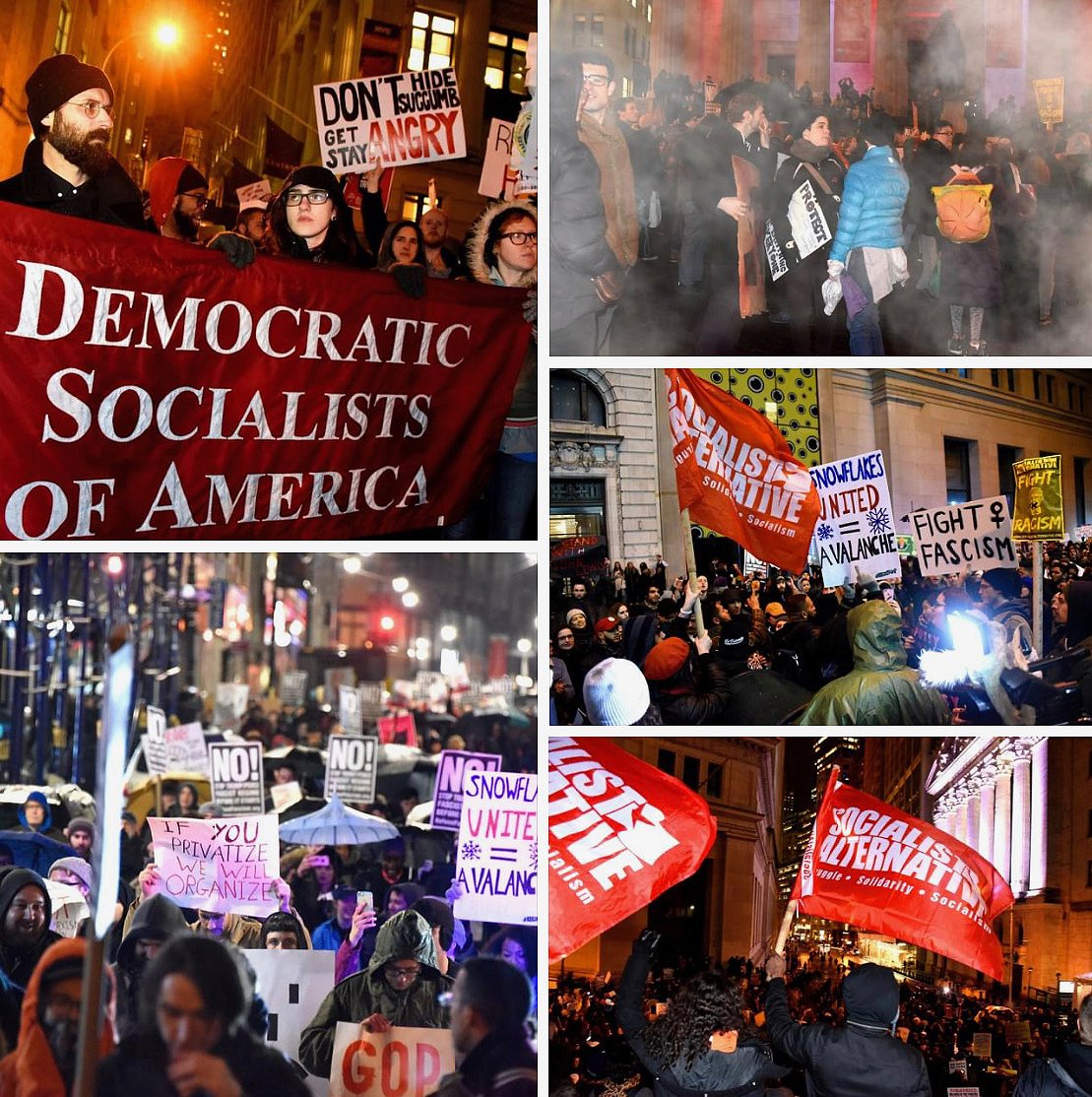 DEMOCRATIC SOCIALISTS OF AMERICA MARCH NYC