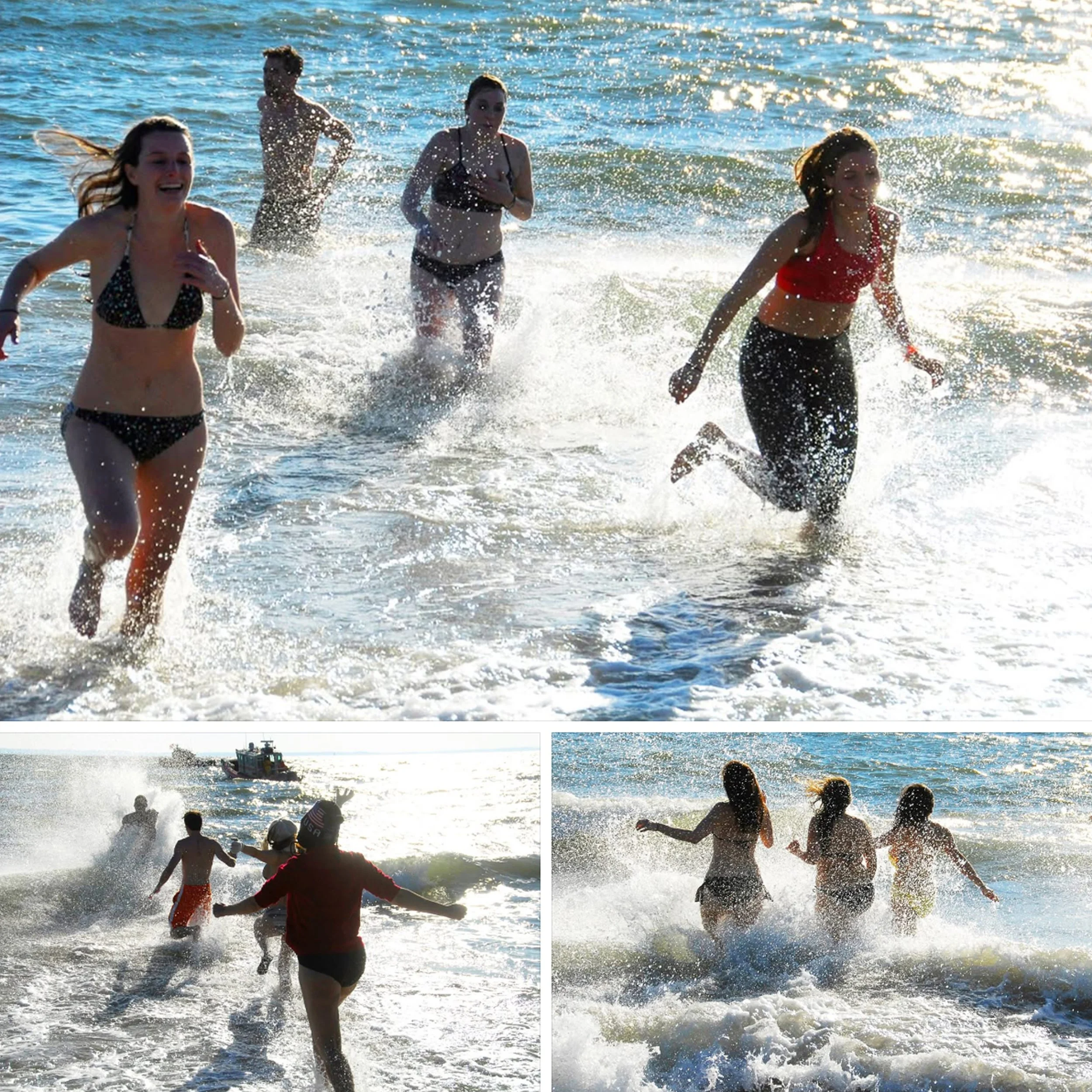 NEW YEARS DAY POLAR BEAR PLUNGE