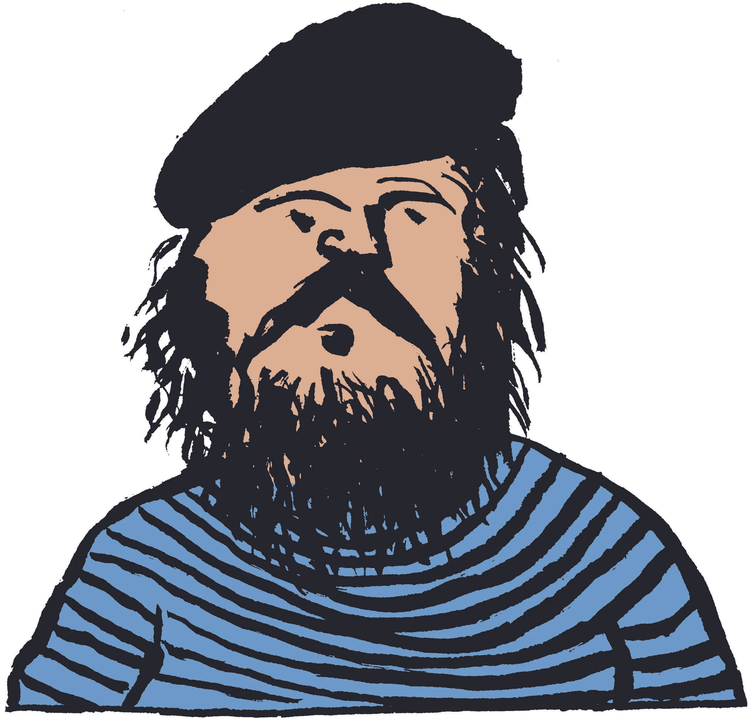 Portrait Of The Artist As A Hairy Beatnik