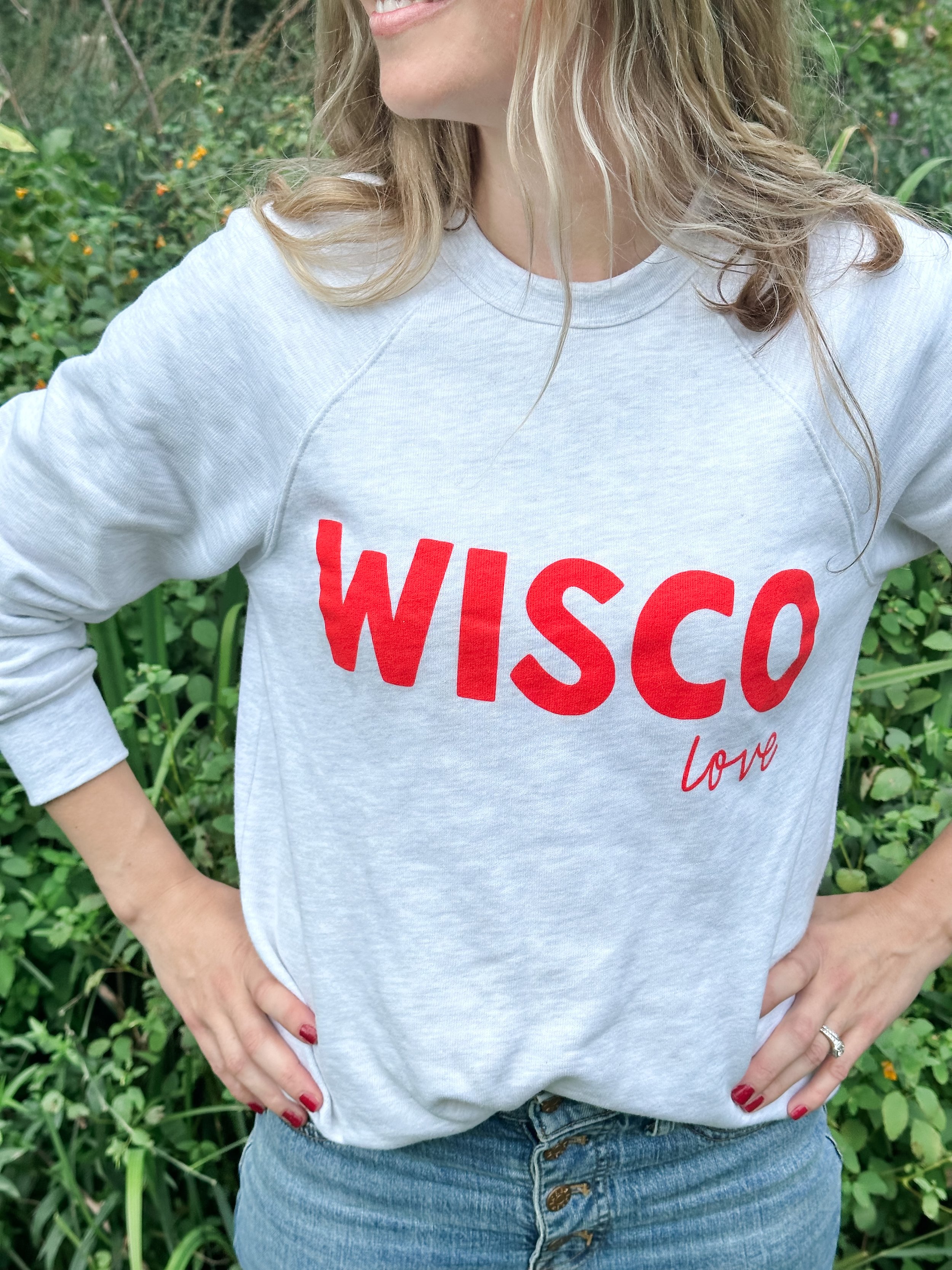 Blemished Wisco Love Sweatshirt